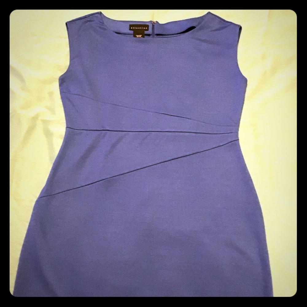 Attention Blue XL/EG sleeveless dress